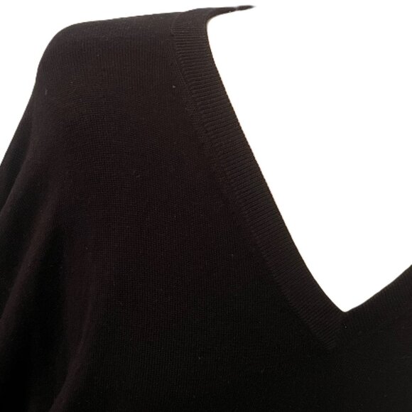 Peter Millar Black Silk Cashmere Blend Pullover Sweater Mens Size XXL 2XL Preppy - Picture 3 of 9